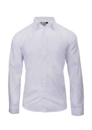 Ruapehu College Long Sleeve Shirt - White